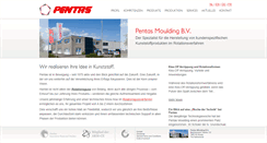 Desktop Screenshot of pentasmoulding.de